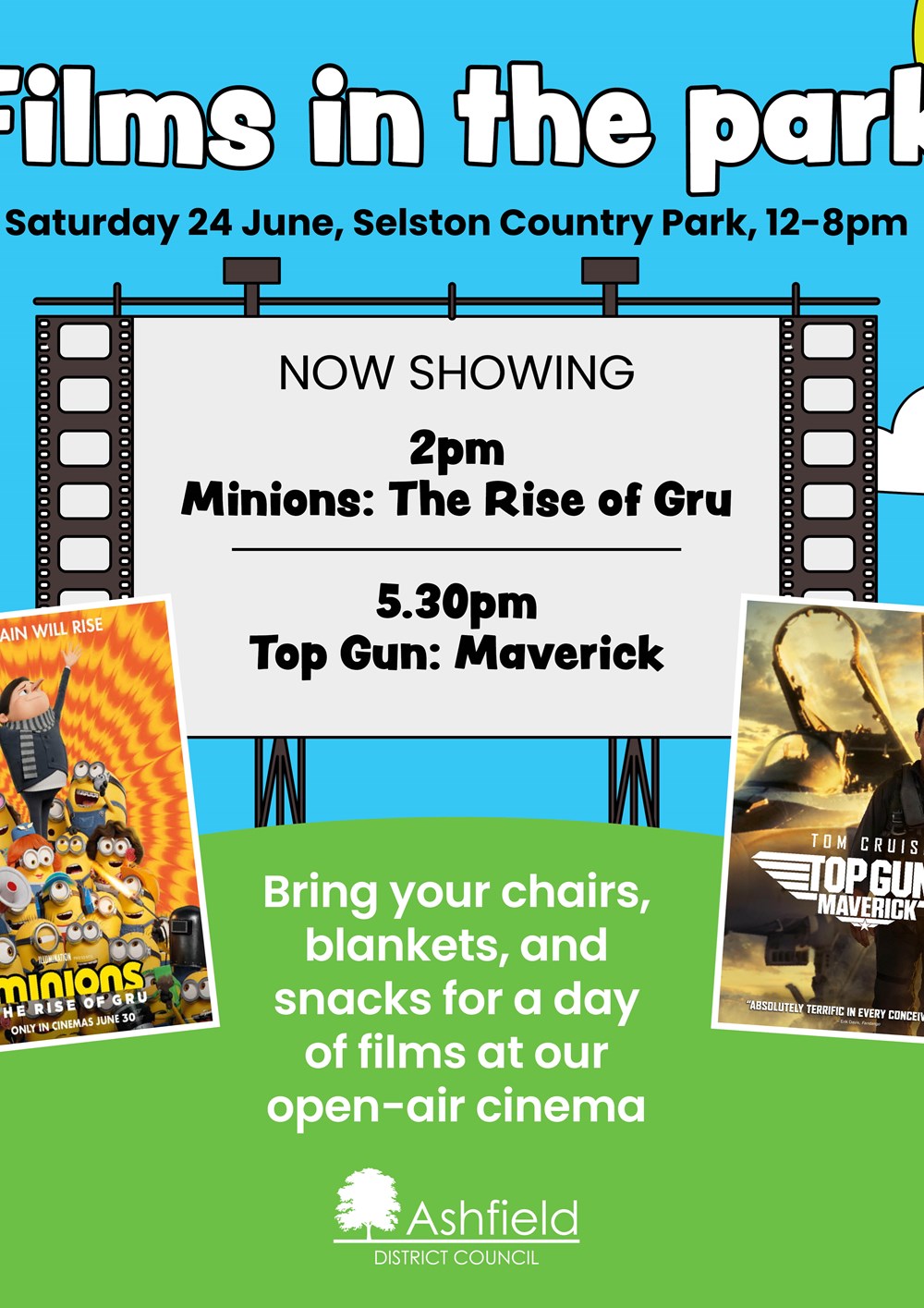 Films in the park 