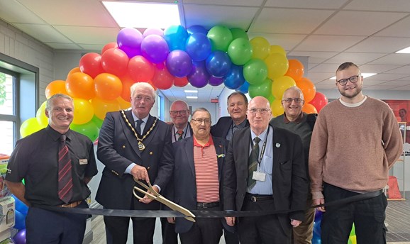 Councillors officially open the new teaching pool